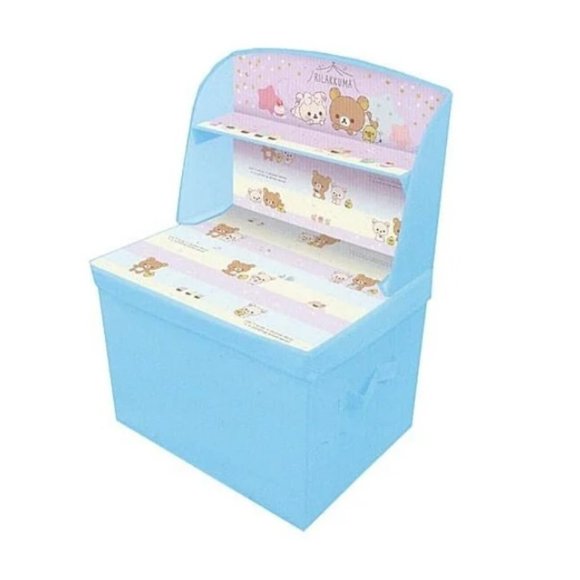 Rilakkuma - Pajamas Party - Storage Box with Shelves - BLUE - Picture 1 of 3